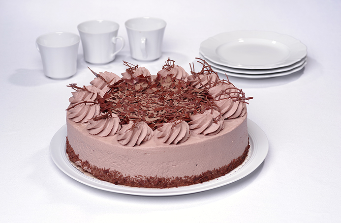 Schokoladen-Sahne-Torte