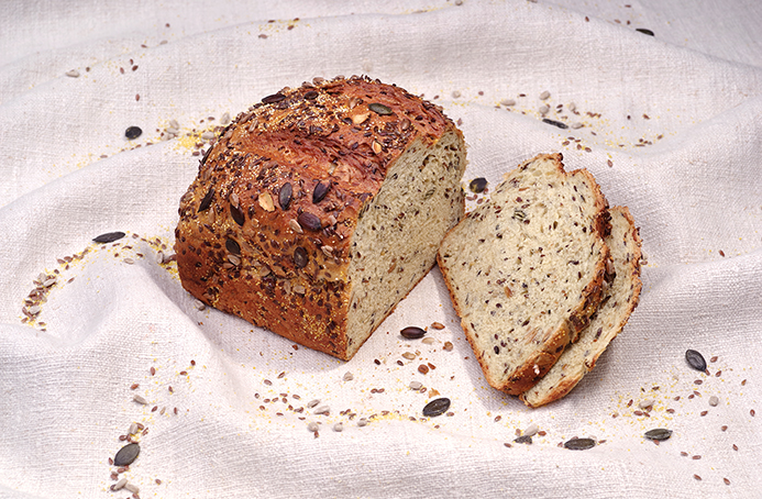 Urweizenbrot mit Kürbiskernen