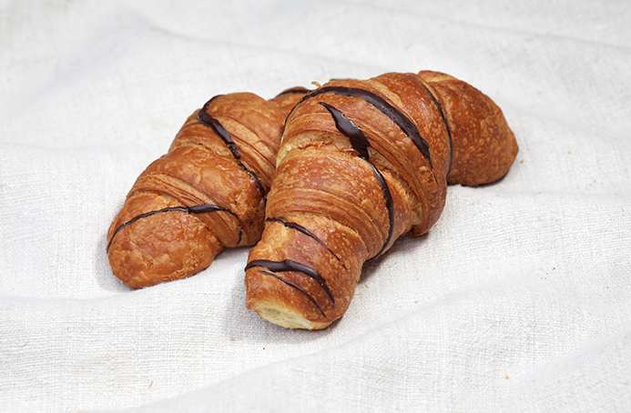 Croissant mit Schokocreme